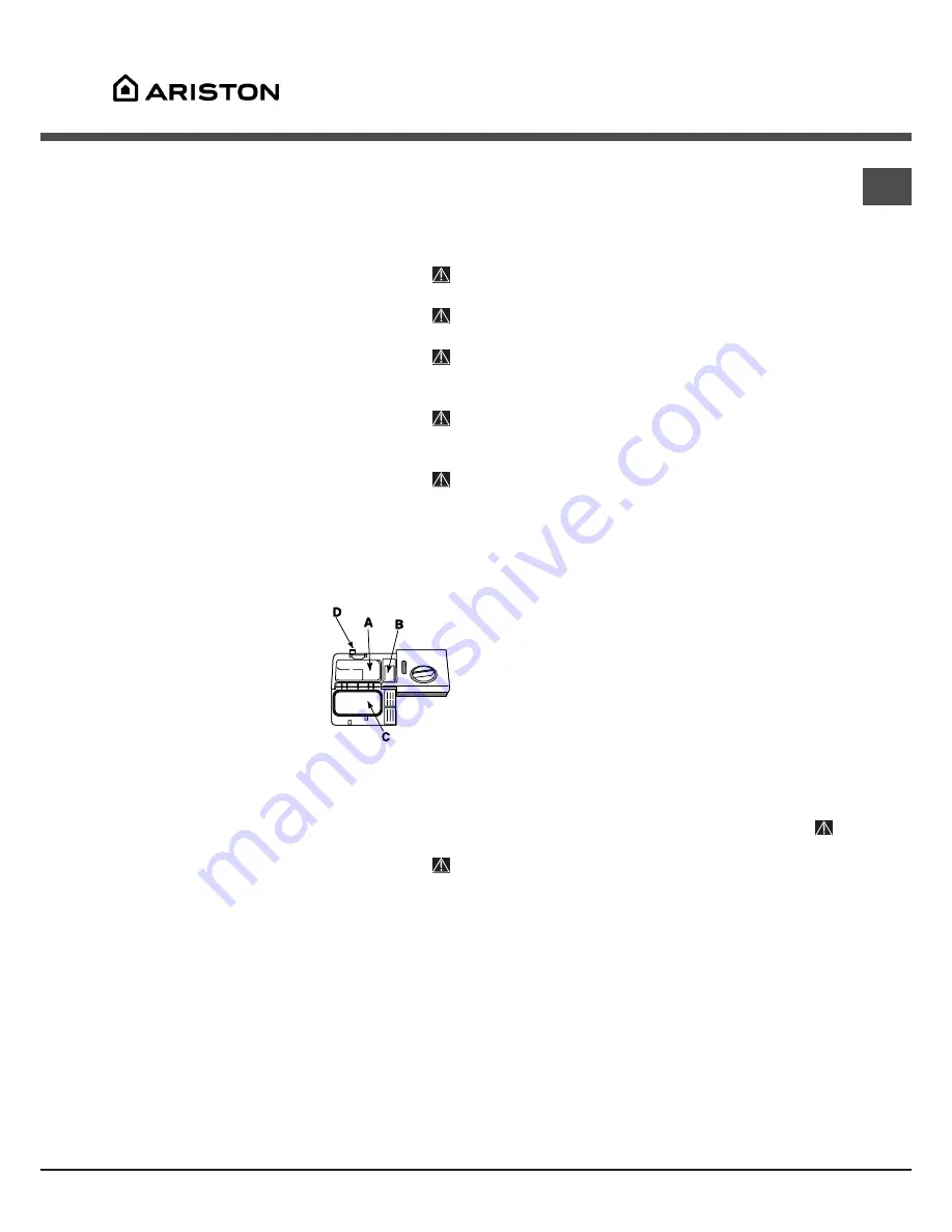 Ariston LFS 215 Operating Instructions Manual Download Page 19