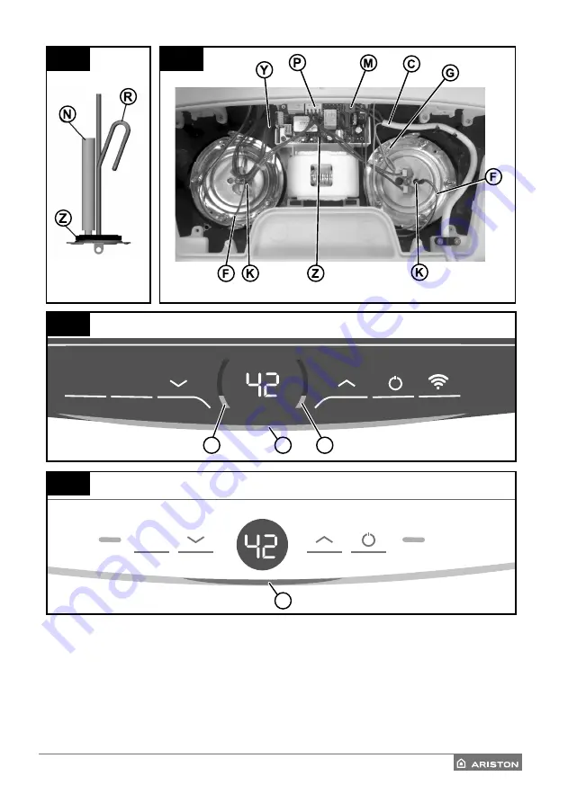 Ariston VELIS LUX PW ABSE DRY WIFI 50 Assembly And Operation Instructions Manual Download Page 55