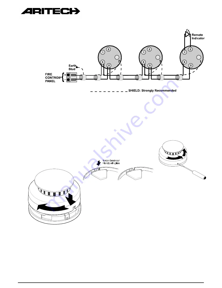 Aritech 2000 Series Installation Manual Download Page 10