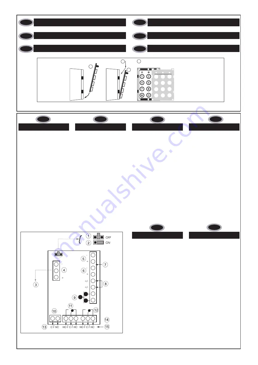 Aritech ACL599 Programming Manual Download Page 2