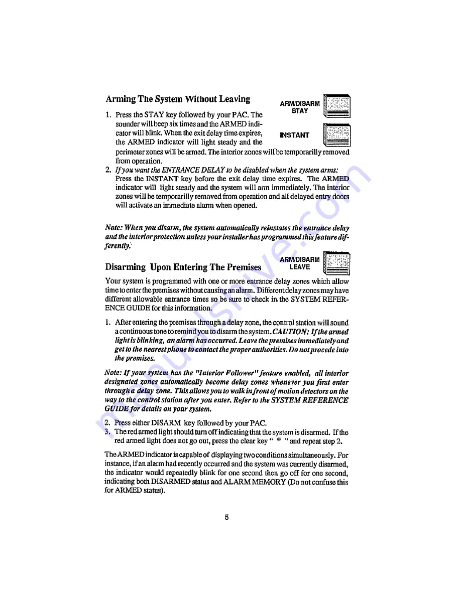 Aritech CS-152 User Manual Download Page 7