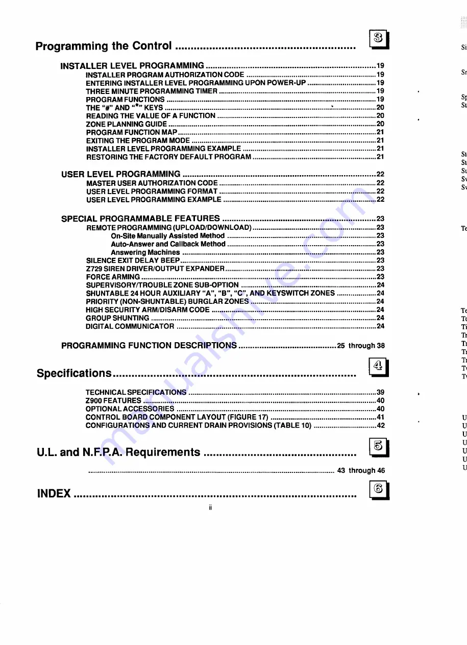 Aritech Moose Z900 Specifications & Instructions Download Page 4