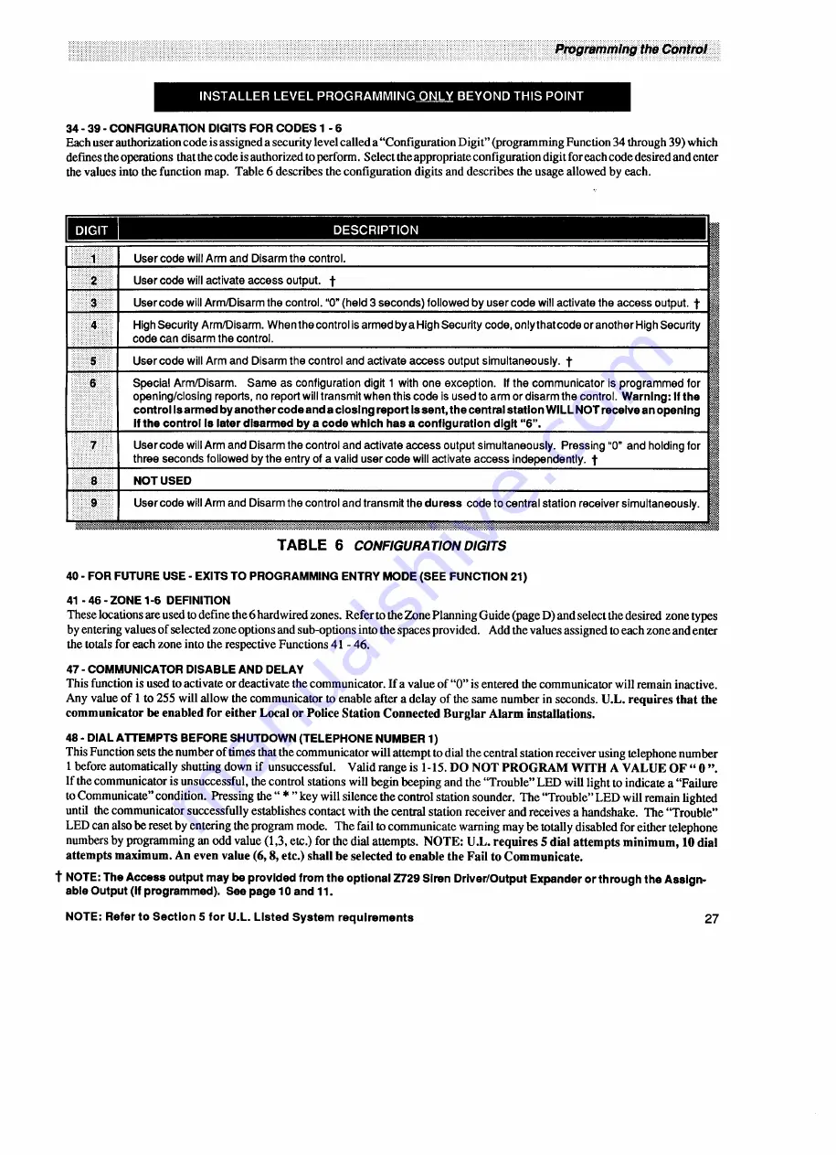 Aritech Moose Z900 Specifications & Instructions Download Page 31