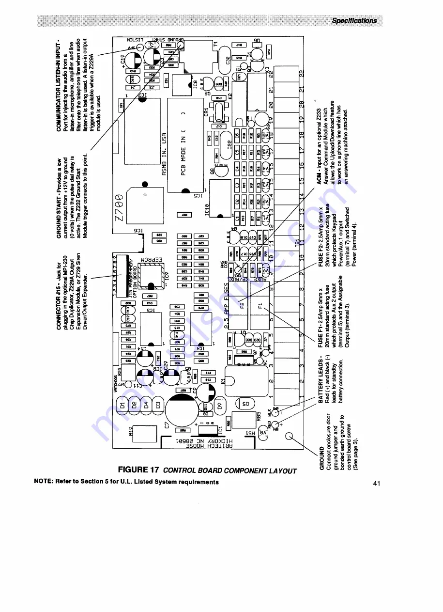 Aritech Moose Z900 Specifications & Instructions Download Page 45