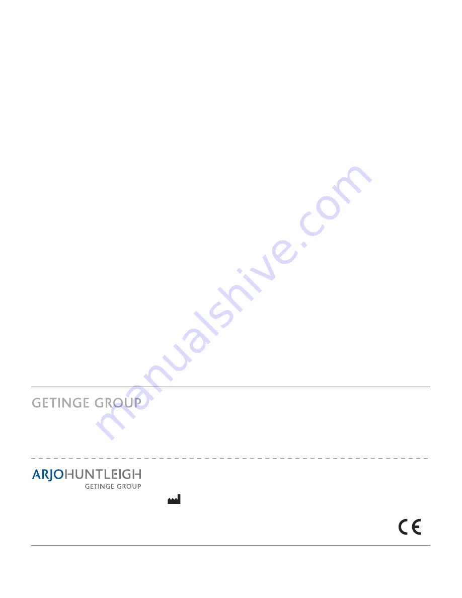 Arjohuntleigh AtmosAir with SAT Instructions For Use Manual Download Page 120