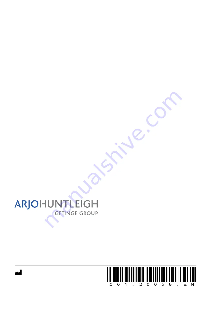 Arjohuntleigh Sara Lite Instructions For Use Manual Download Page 32