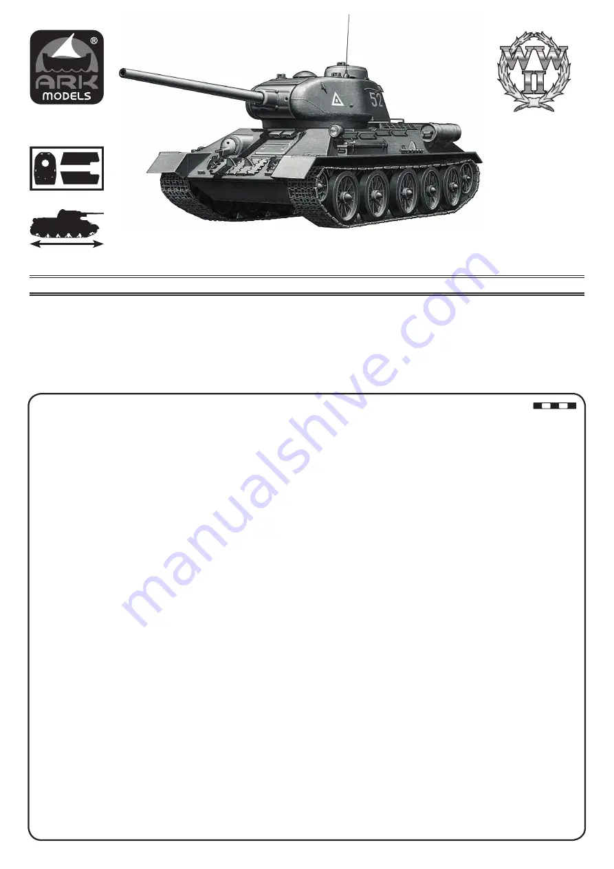 ARK models AK 35001 Assembly Instructions Download Page 1