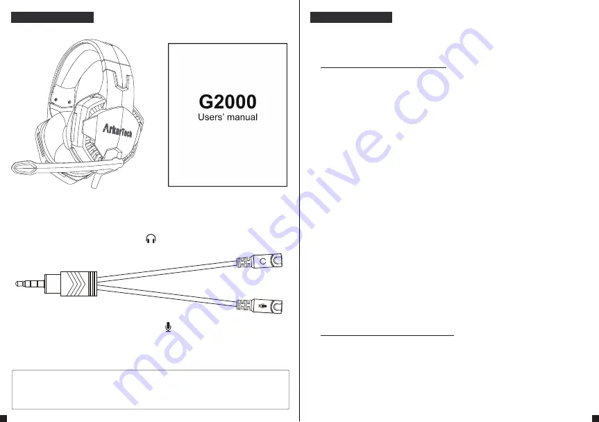 ArkarTech G2000 Instructions For Use Manual Download Page 5