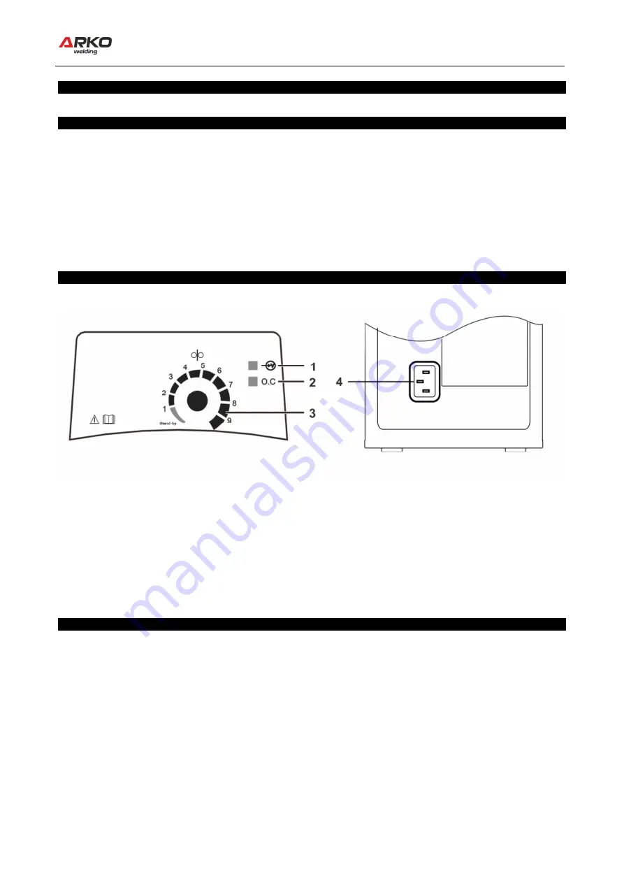 ARKO welding 22300100AF Скачать руководство пользователя страница 12