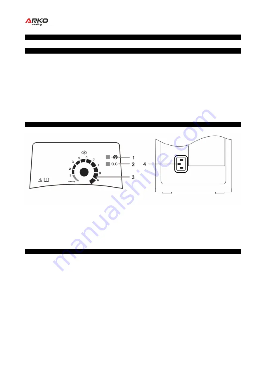 ARKO welding 22300100AF Скачать руководство пользователя страница 16