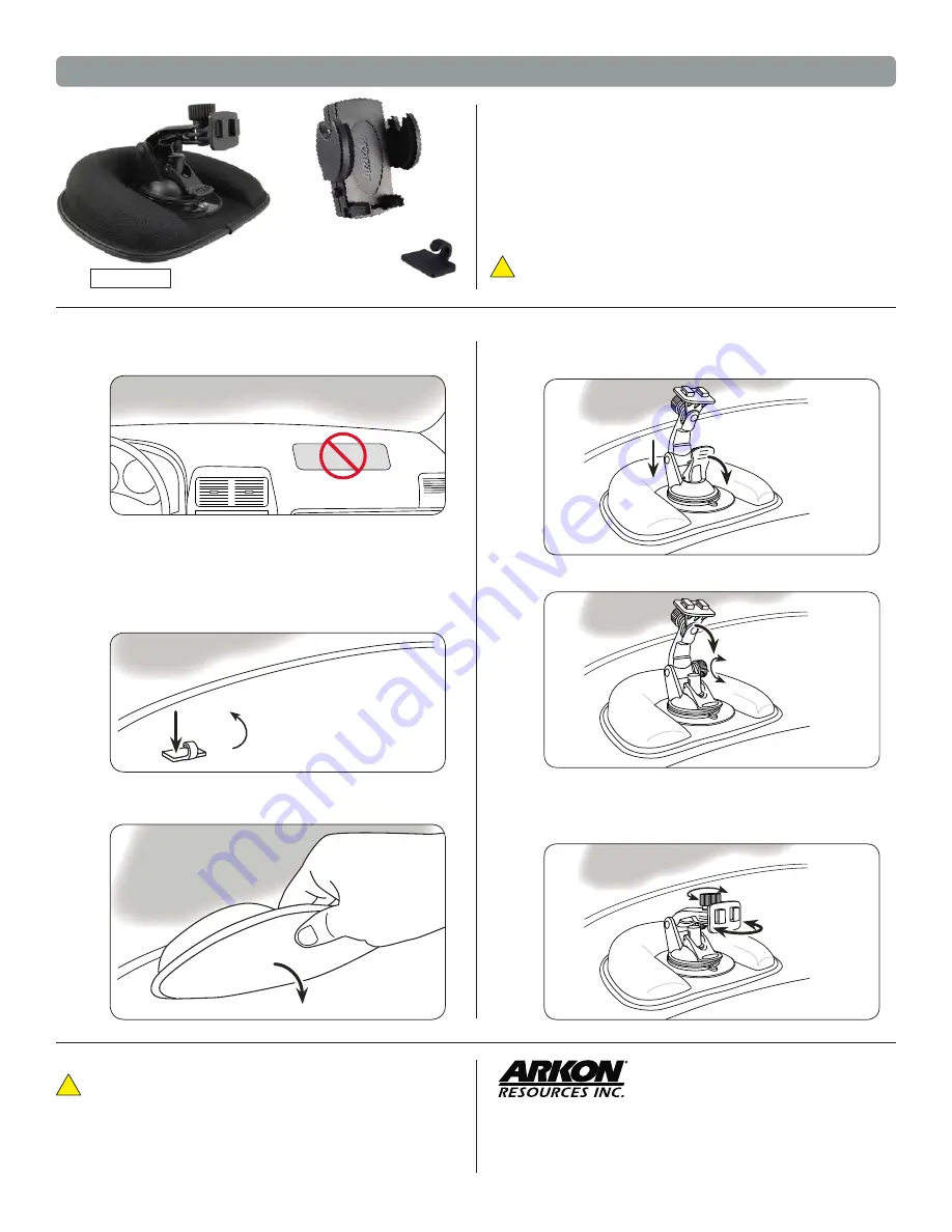 Arkon SM212 Скачать руководство пользователя страница 1