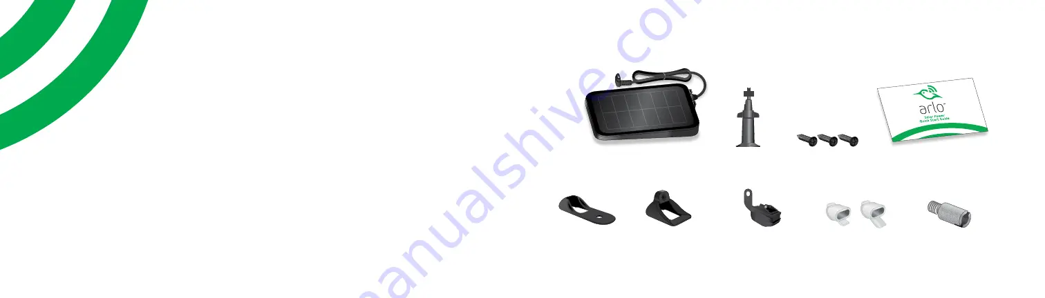 Arlo solar panel Quick Start Manual Download Page 2