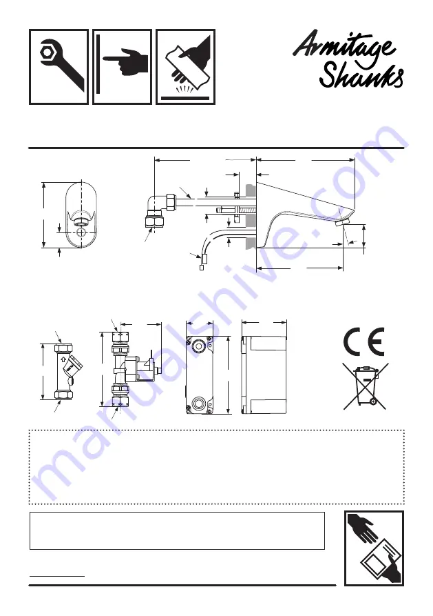 Armitage Shanks A4125AA Installation Instructions Manual Download Page 1