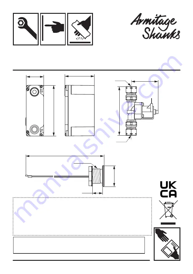 Armitage Shanks A7001AA/GN Скачать руководство пользователя страница 1