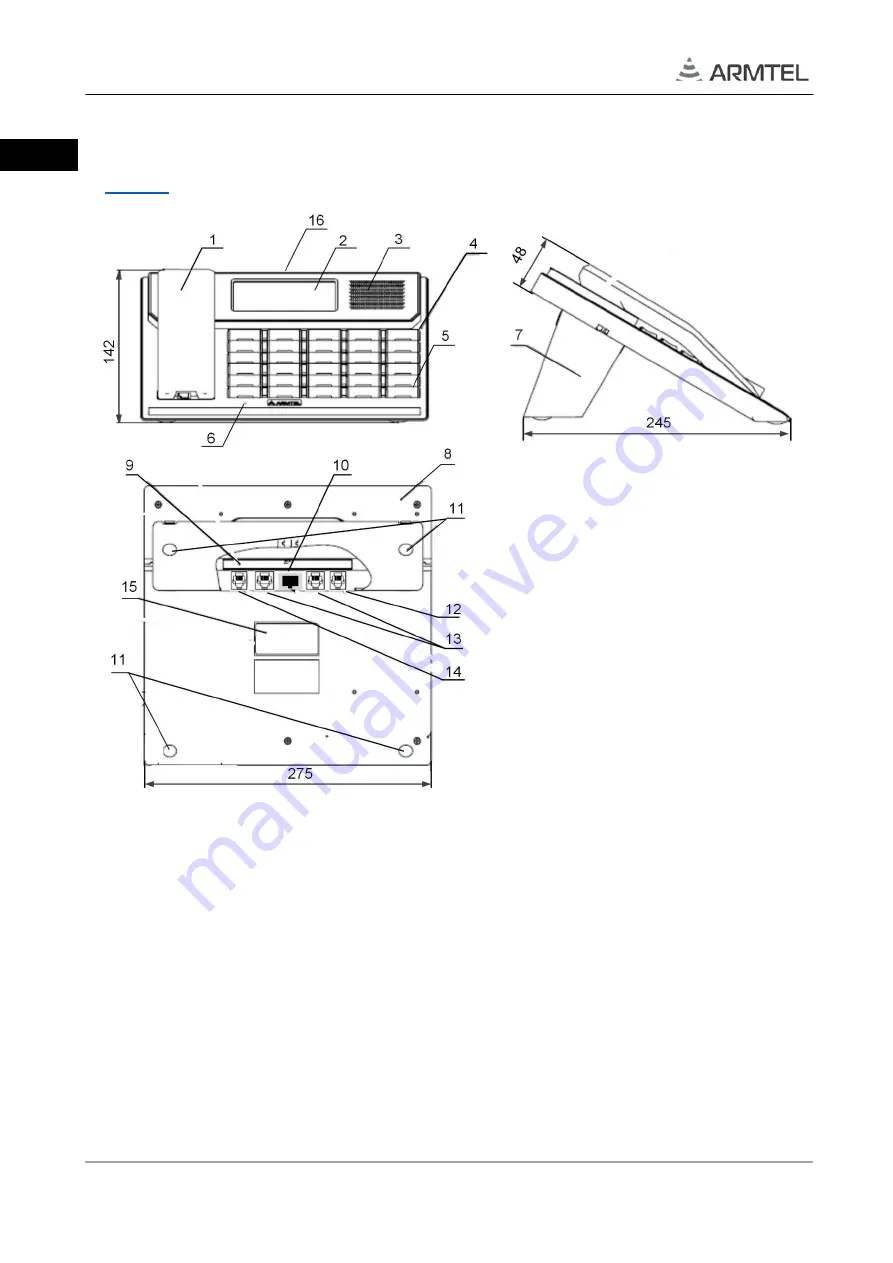 ARMTEL DTS-TOP User Manual Download Page 12