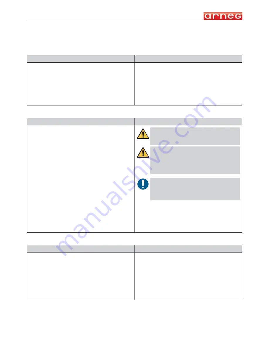 Arneg Daytona Installation And Use Manual Download Page 34