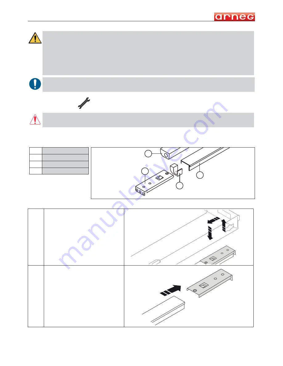 Arneg Daytona Installation And Use Manual Download Page 128