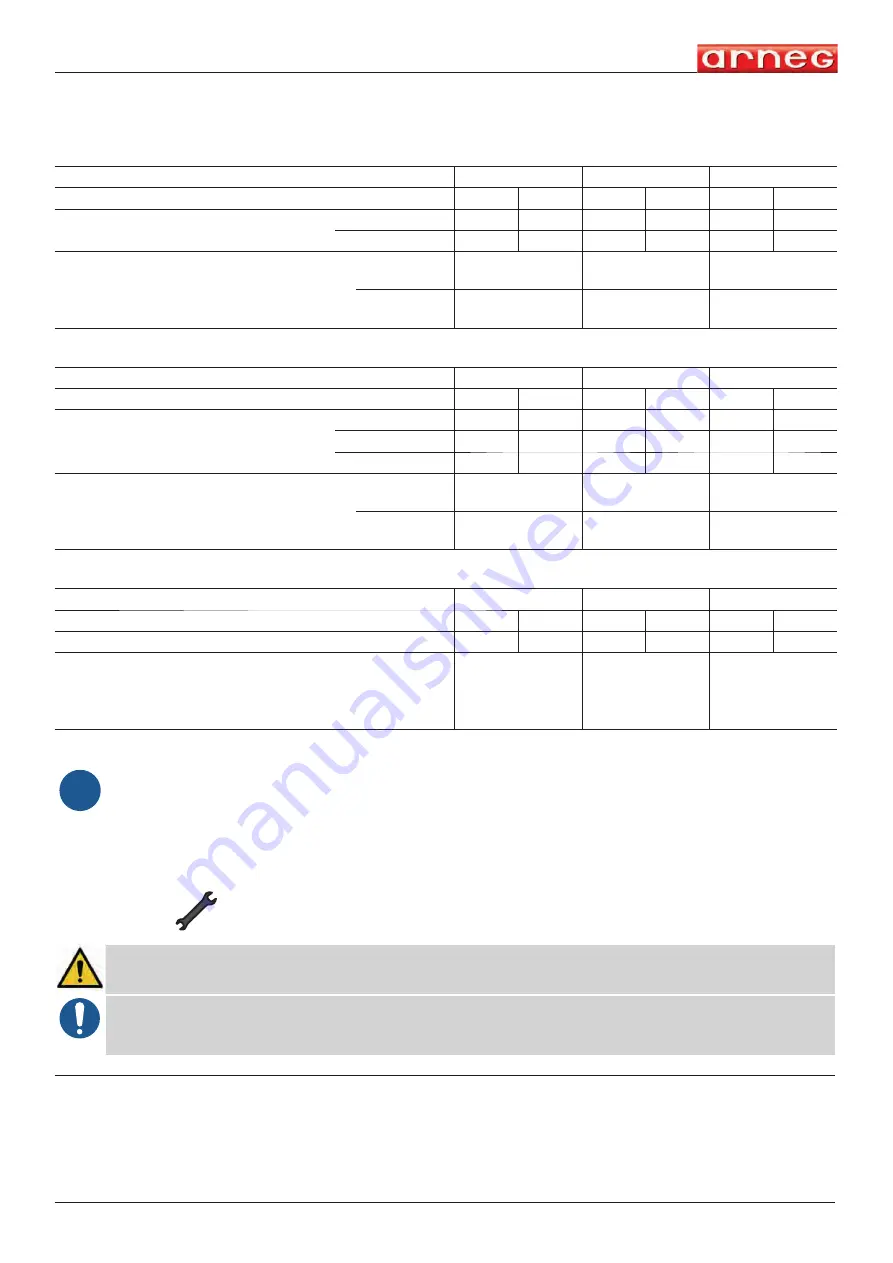 Arneg NIMES LX 075 H219 BT DOOR GI Direction For Installation And Use Download Page 50