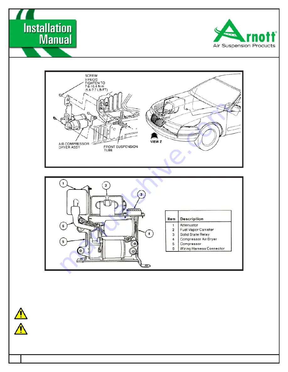 Arnott P-2210 Installation Manual Download Page 5