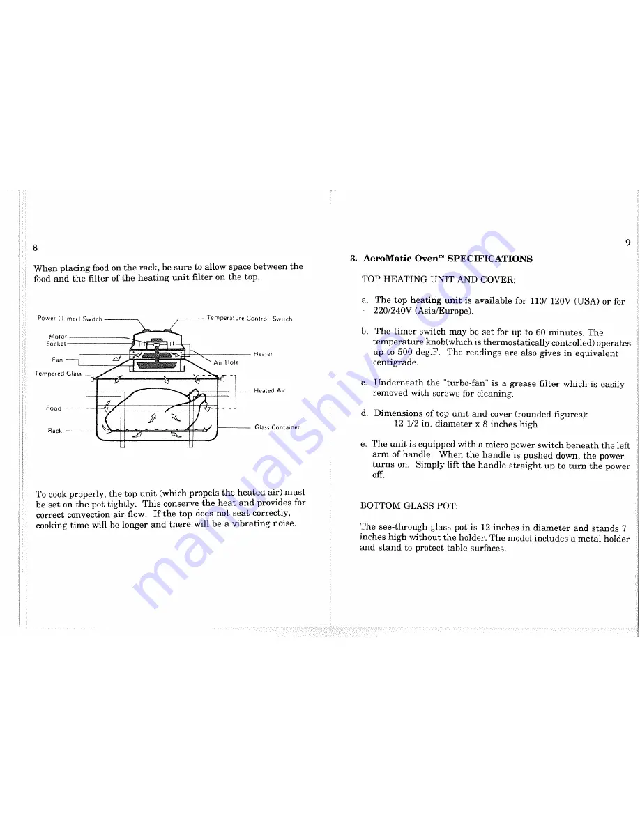 Aroma AeroMatic User Manual Download Page 8