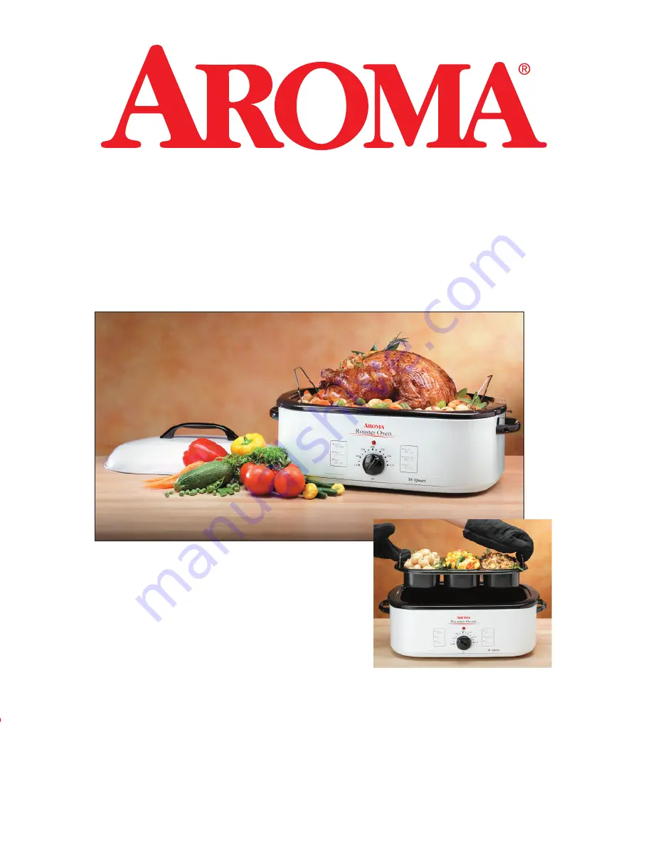 Aroma ART-818 E/E Instruction Manual & Recipe Manual Download Page 1