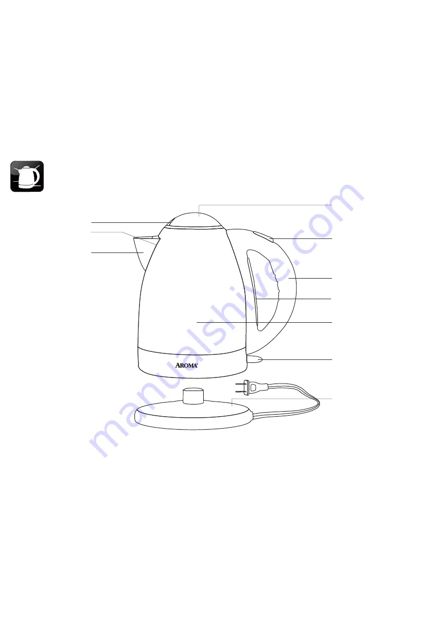 Aroma Hot H2O X-Press AWK-125 Скачать руководство пользователя страница 5