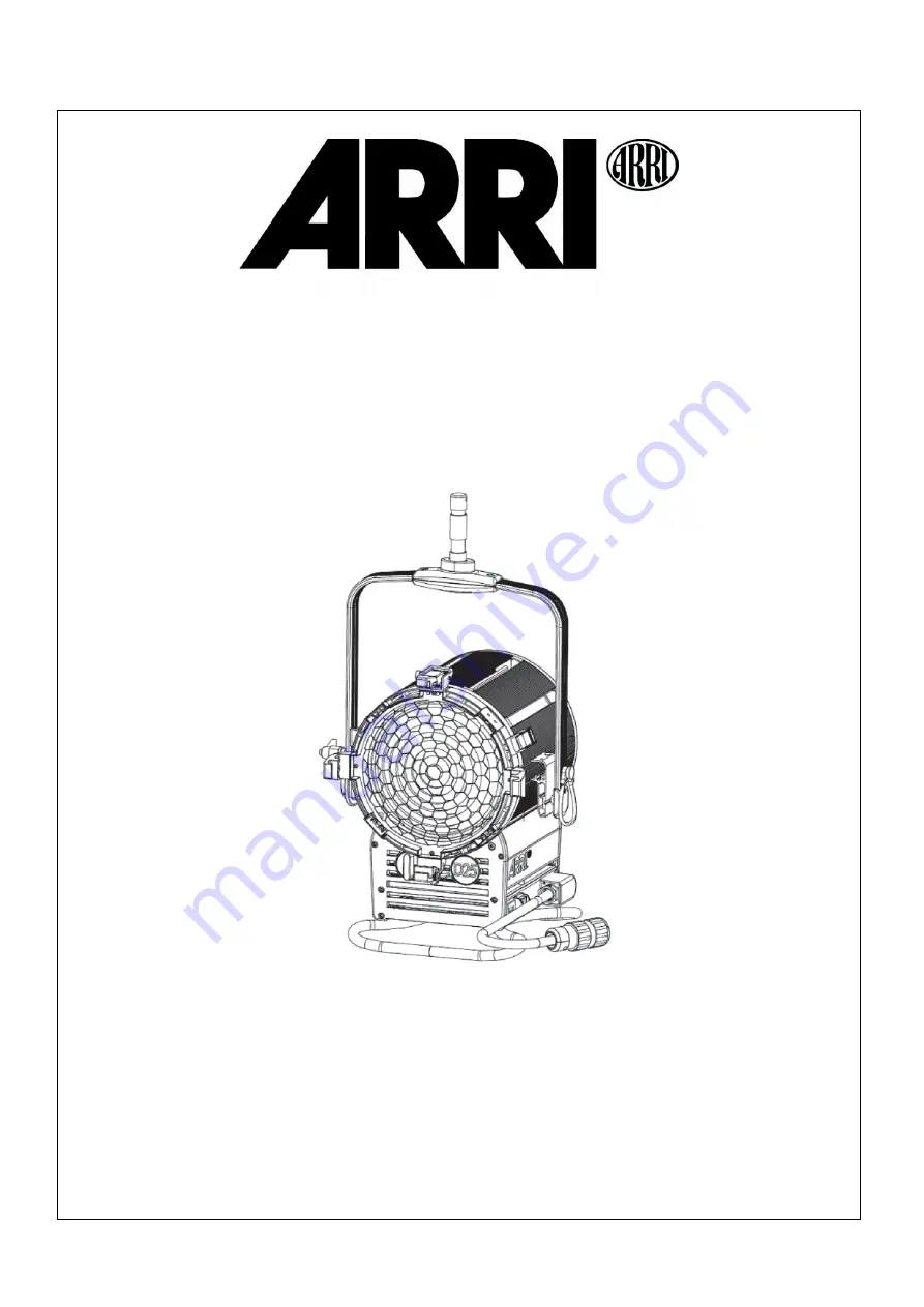 ARRI ARRI D 12 User Manual Download Page 1