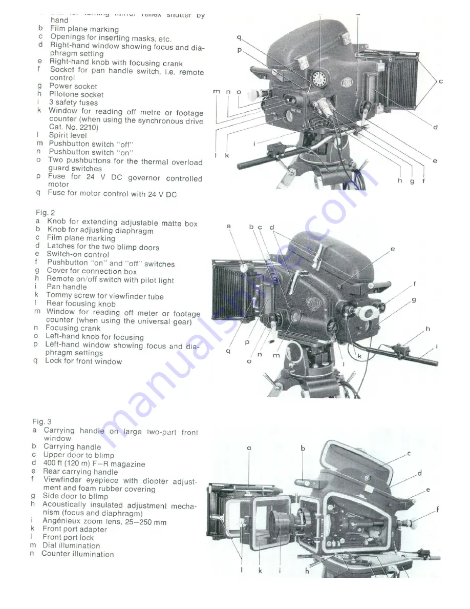 ARRI Arriflex Blimp 120 S Скачать руководство пользователя страница 2