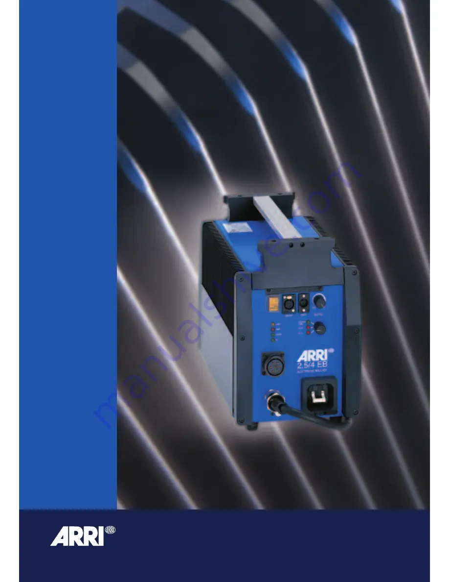 ARRI BALLASTS Brochure & Specs Download Page 1