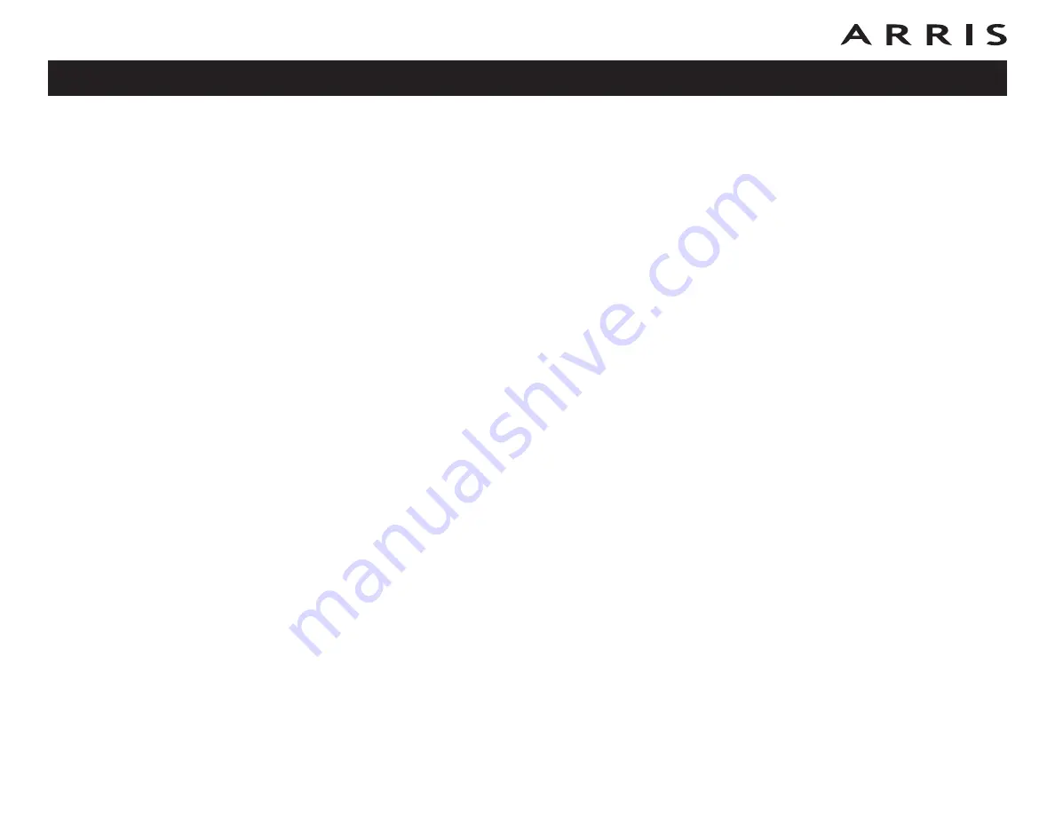 Arris Touchstone TG1662 User Manual Download Page 4