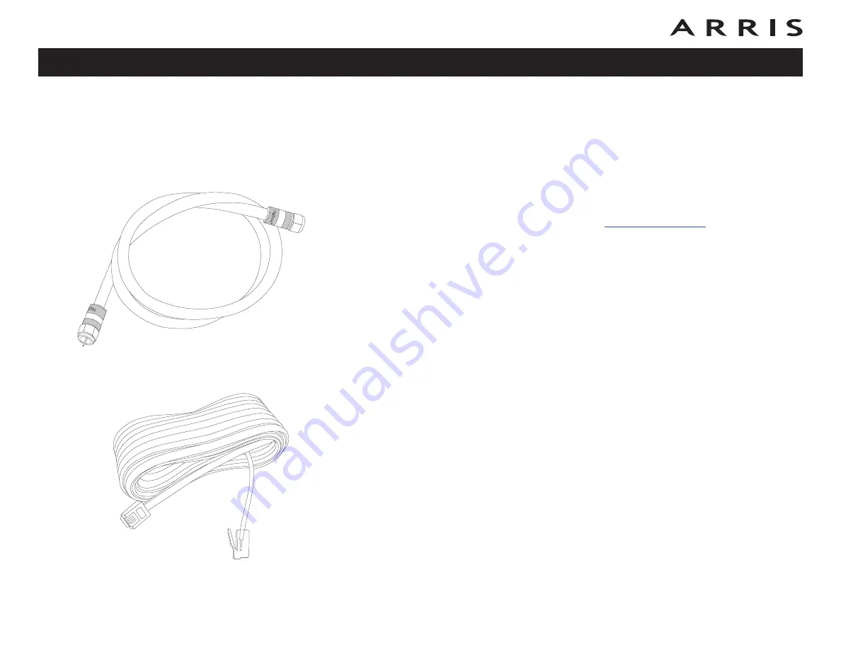 Arris Touchstone TG1662 User Manual Download Page 9