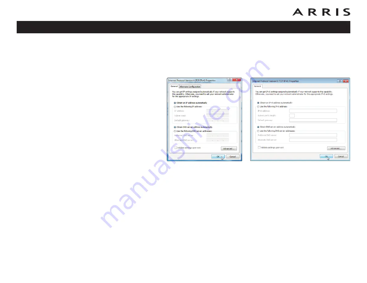 Arris Touchstone TG1662 User Manual Download Page 35