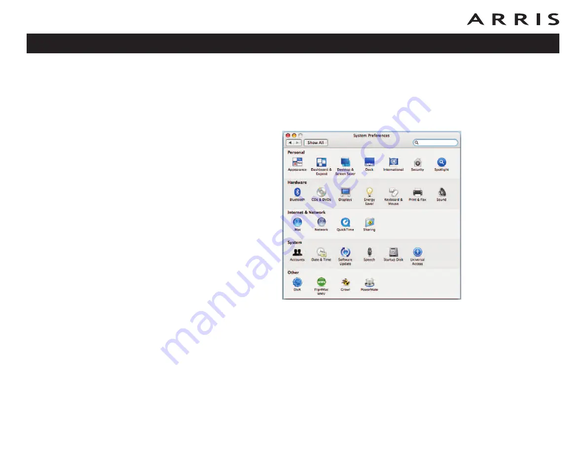 Arris Touchstone TG1662 User Manual Download Page 36