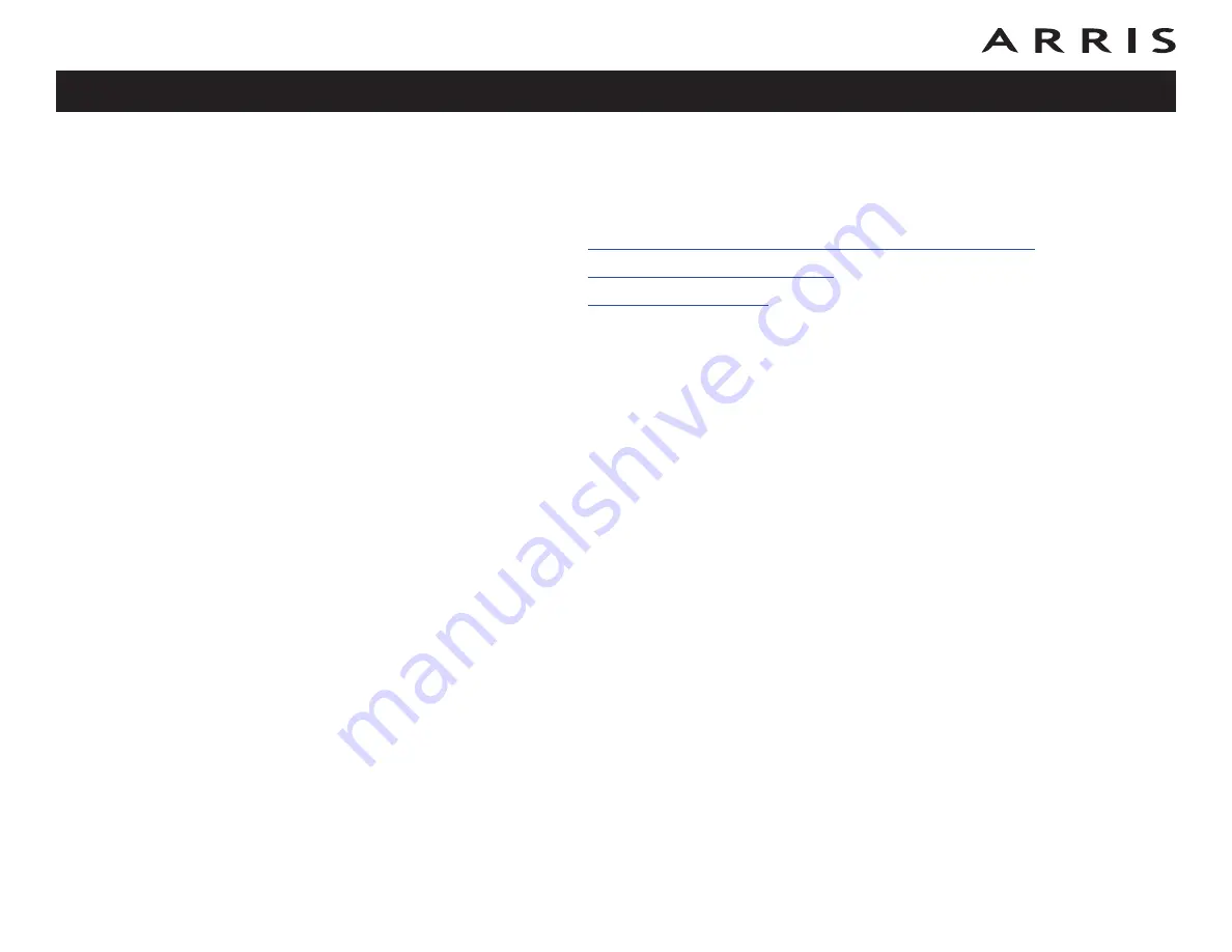 Arris Touchstone TG1662 User Manual Download Page 40