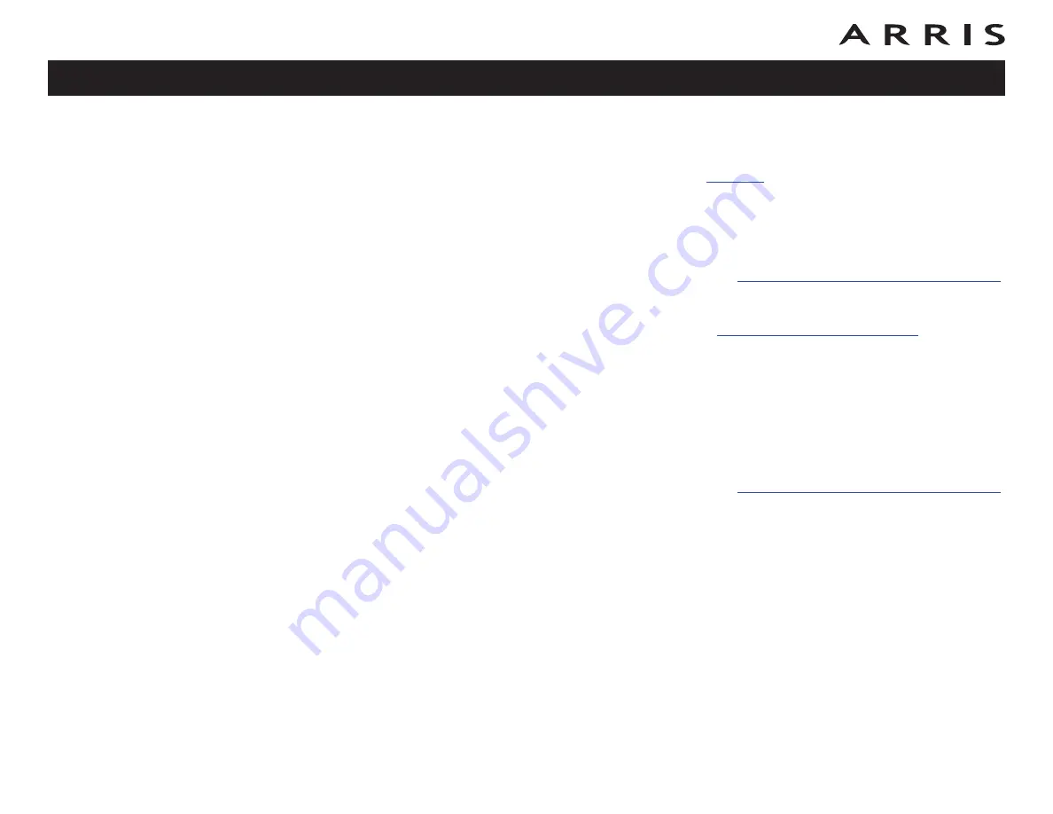 Arris Touchstone TG1662 User Manual Download Page 47