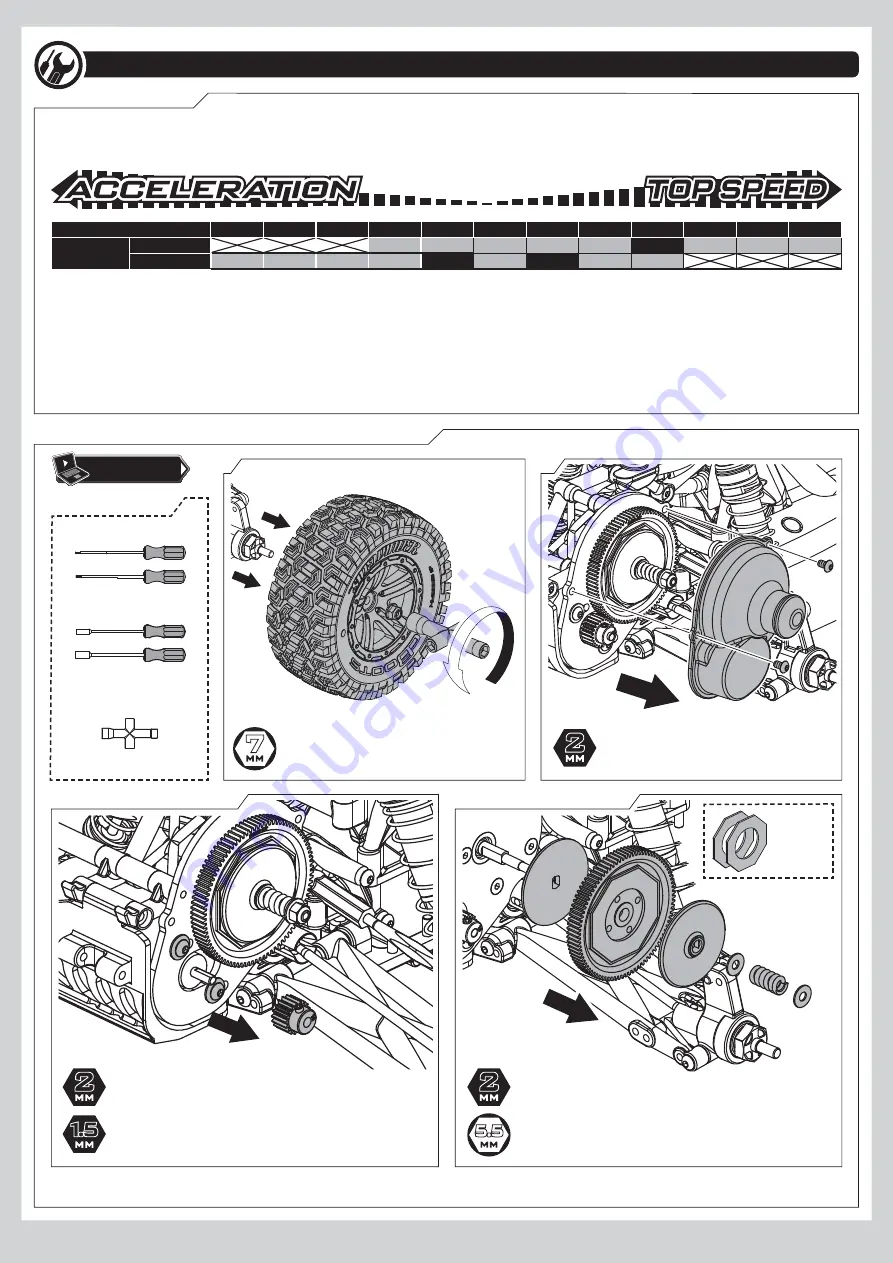 Arrma ADX-10 BLX User Manual Download Page 21