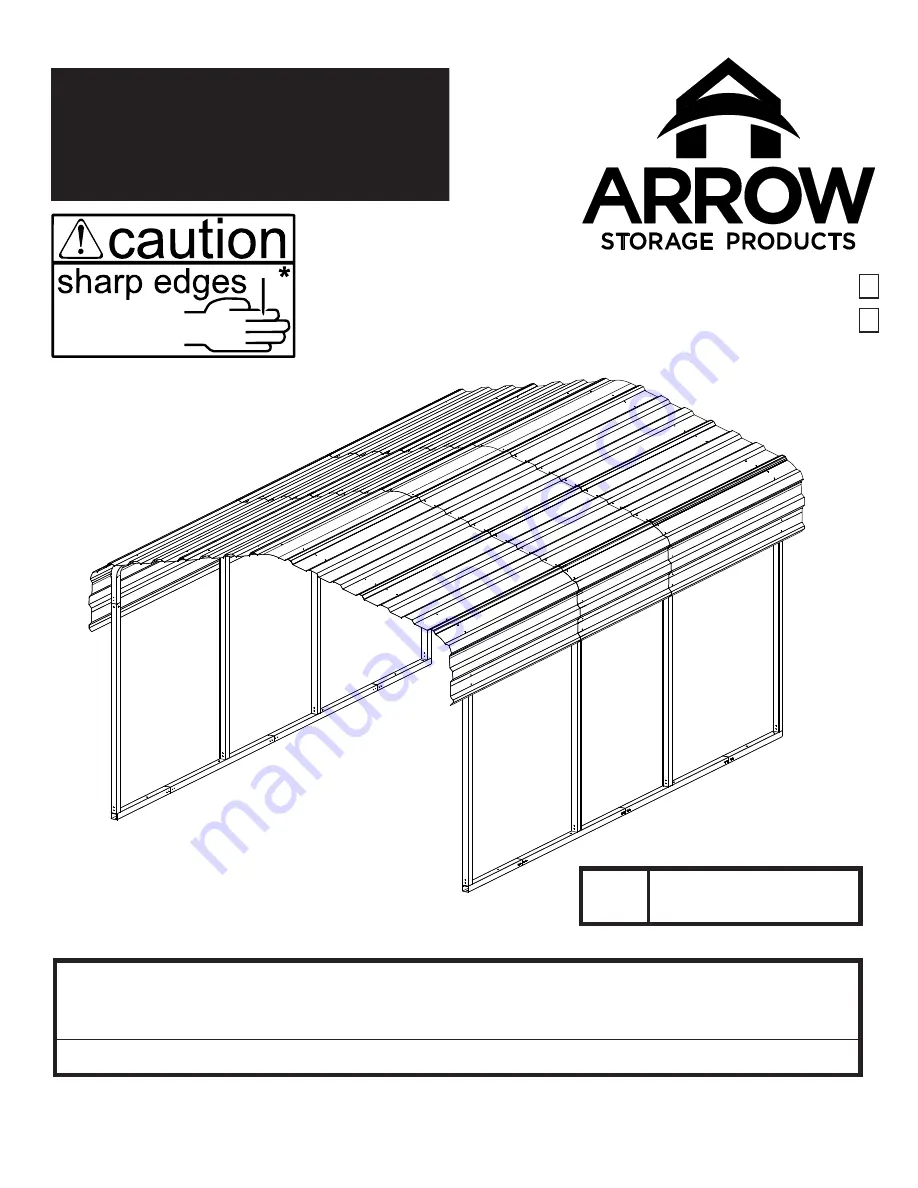 Arrow 0026862111746 Owner'S Manual & Assembly Manual Download Page 1