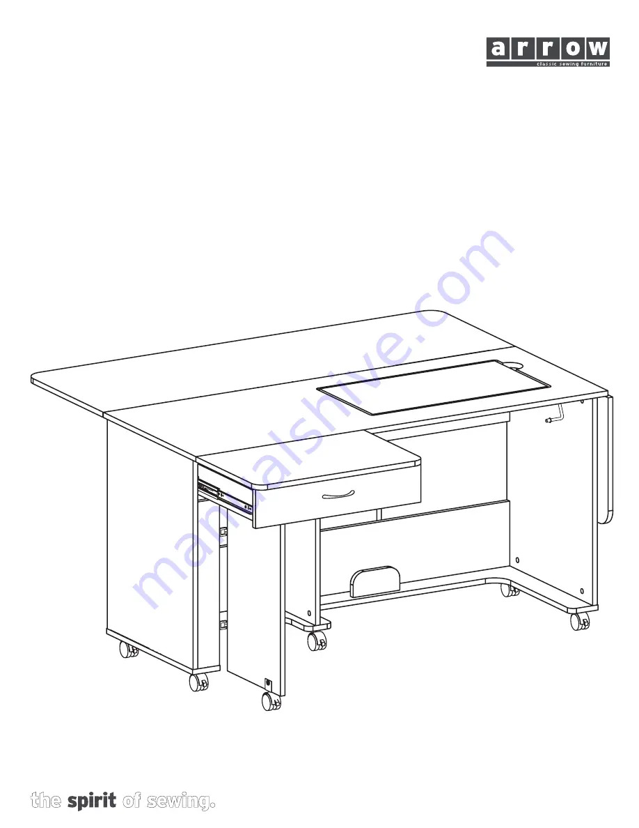 Arrow Christa 1401 Assembly Instructions Manual Download Page 1