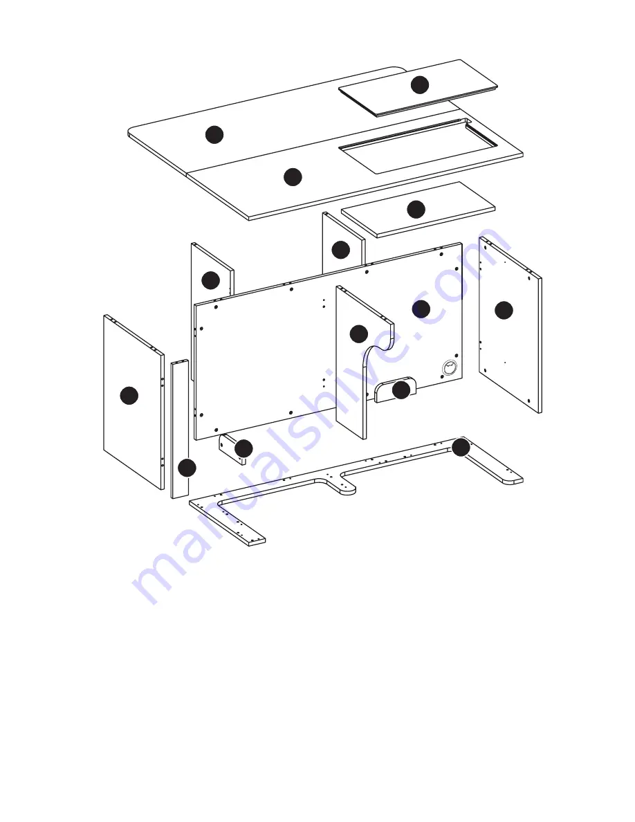 Arrow Laverne 451 Assembly Instructions Manual Download Page 3