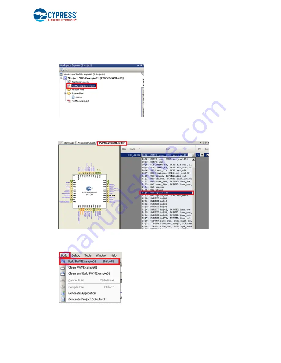 Arrow verical CYPRESS CY8CKIT-049-42 Series Скачать руководство пользователя страница 47