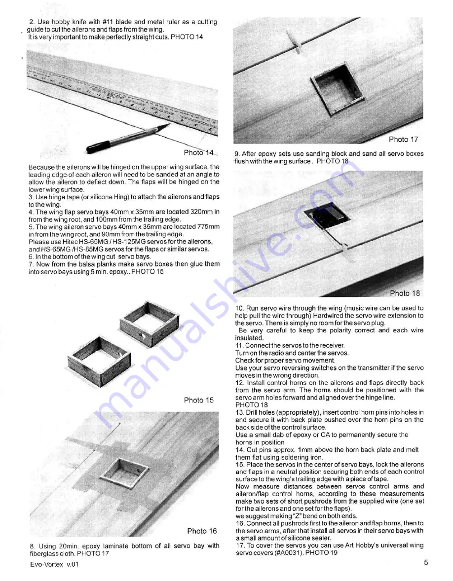 Art Hobby Evolulion 2.SM Скачать руководство пользователя страница 5