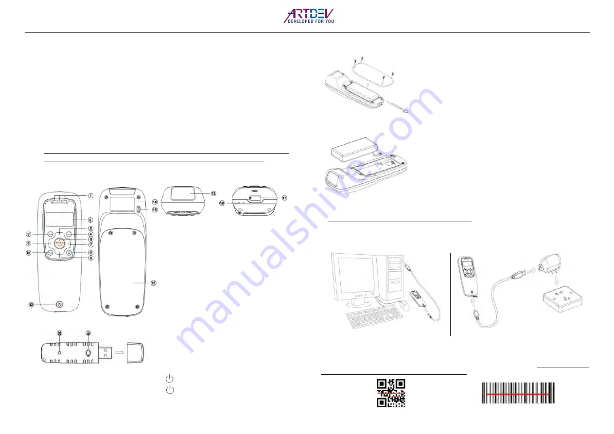 ARTDEV AS-7310 Quick Manual Download Page 1