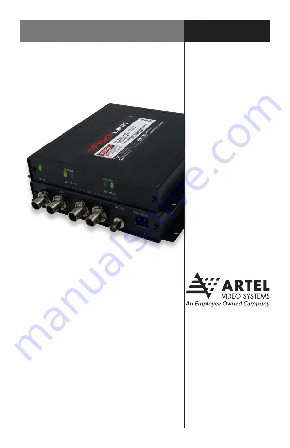 Artel Fiberlink 3352 Series User Manual Download Page 16