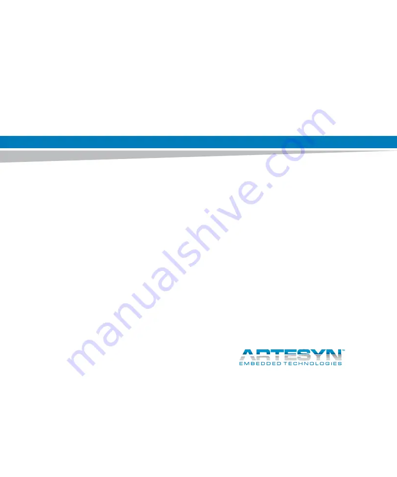 Artesyn Embedded Technology MVME8100 Installation And Use Manual Download Page 124