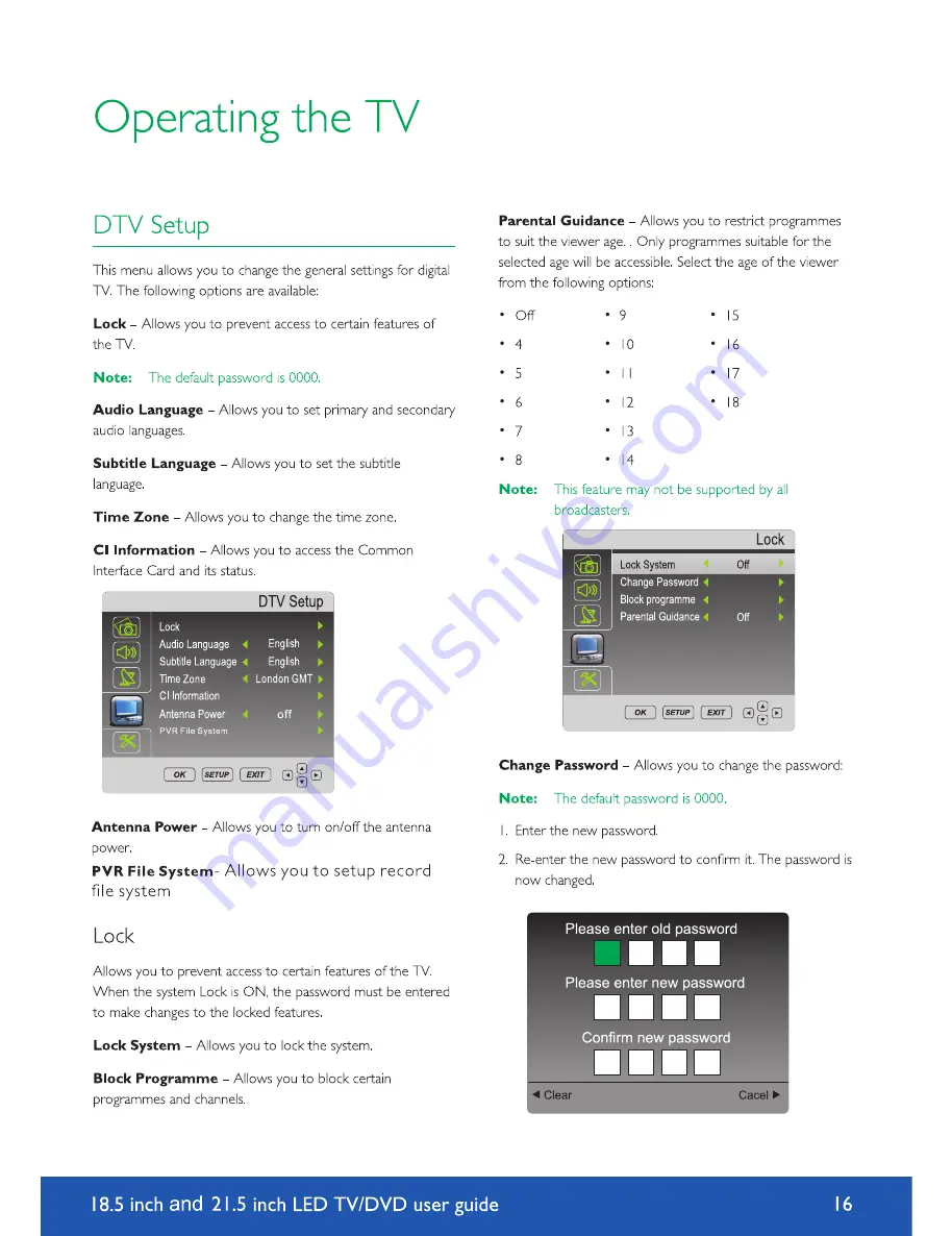 ARTEX L185DRS User Manual Download Page 16