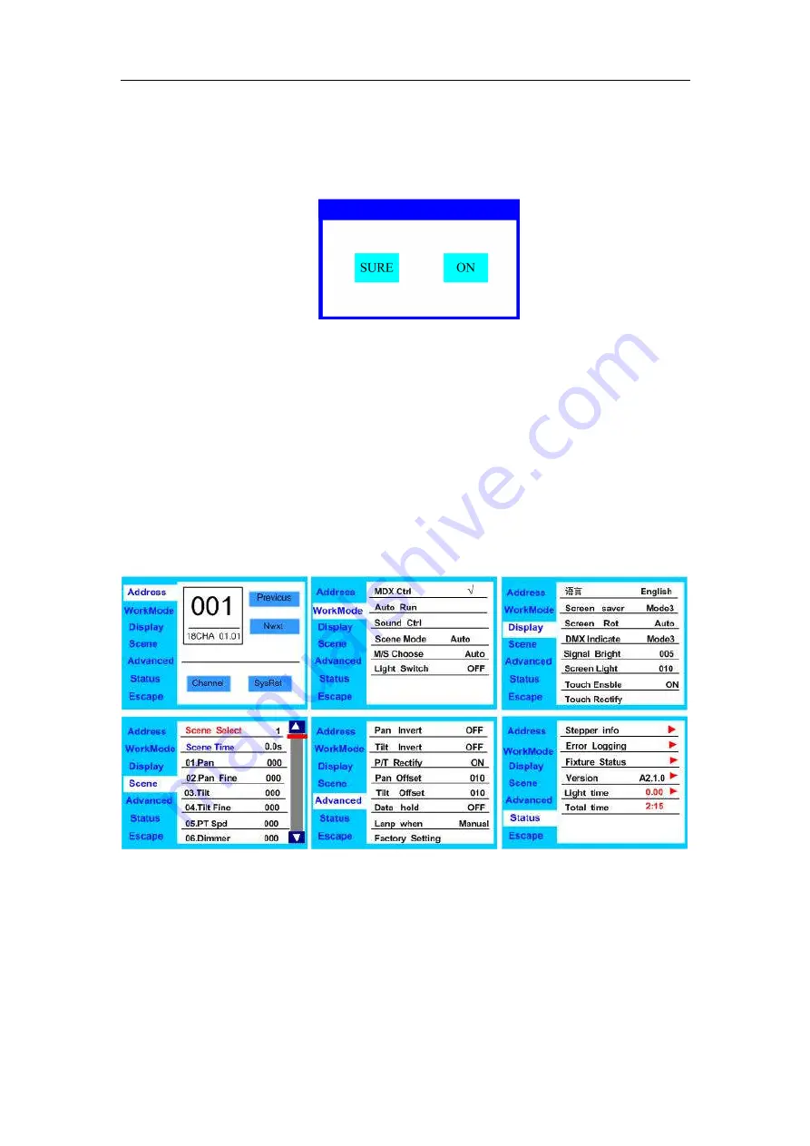 ARTFOX Lighting Sky Beam 14RX User Manual Download Page 8