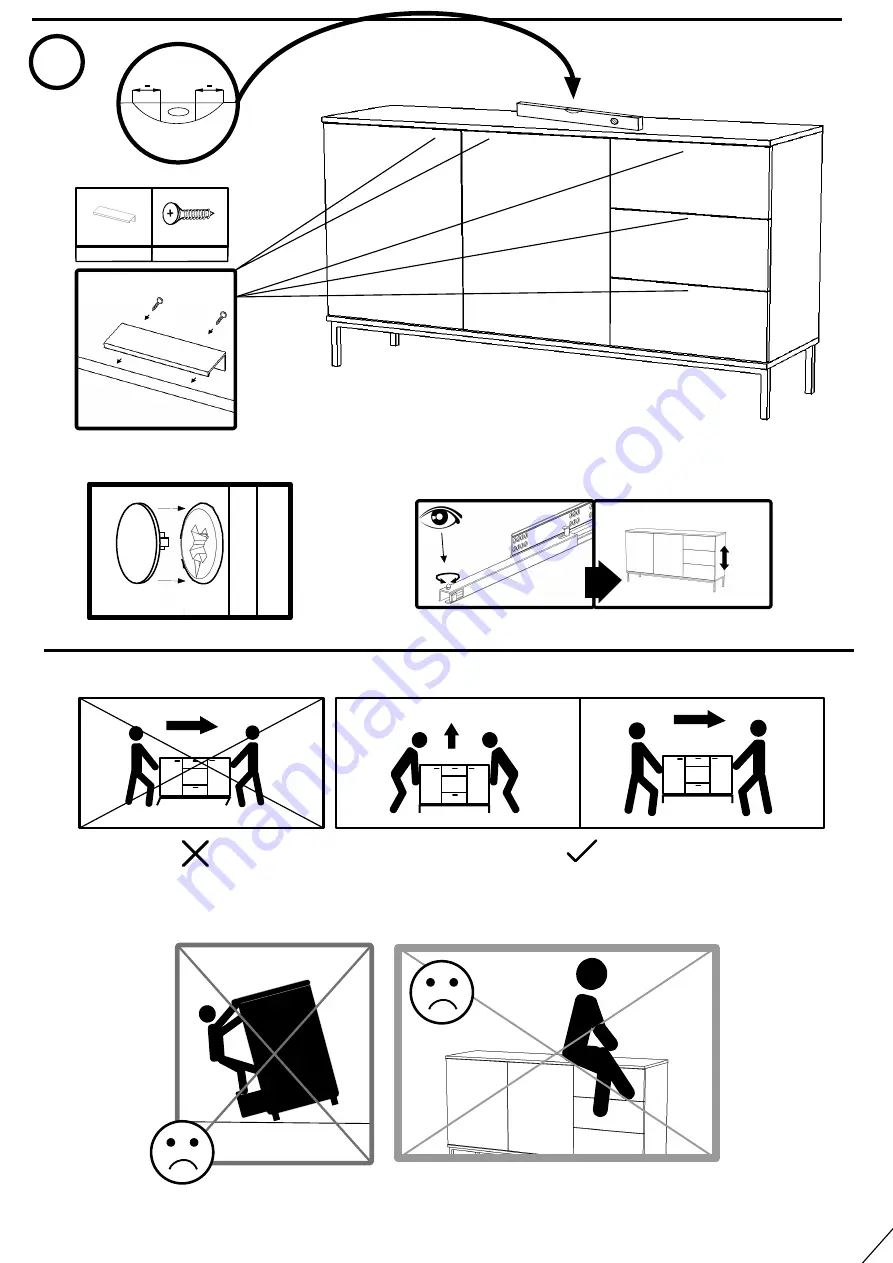 Arthauss Furniture PL-01-GNT Assembly Instruction Manual Download Page 21