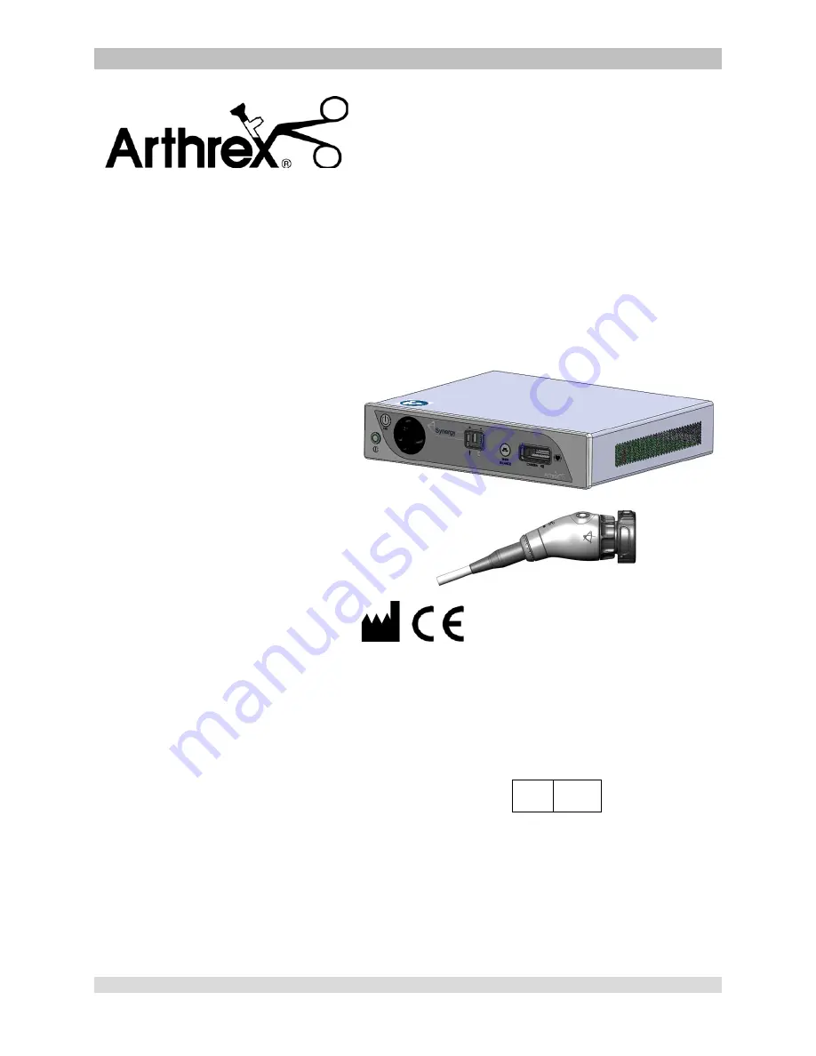 Arthrex AR-3200-0020 Скачать руководство пользователя страница 1