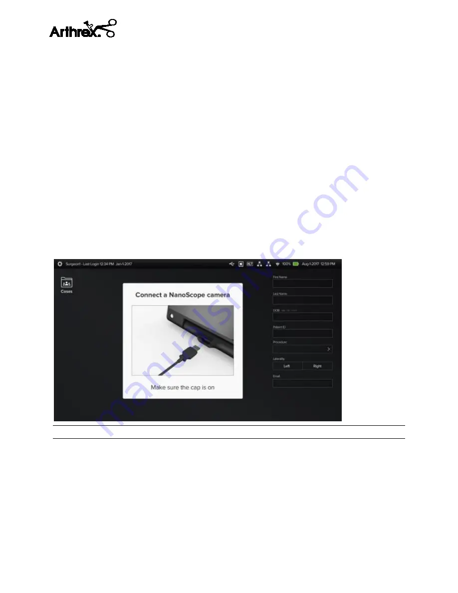 Arthrex NanoScope Manual Download Page 26