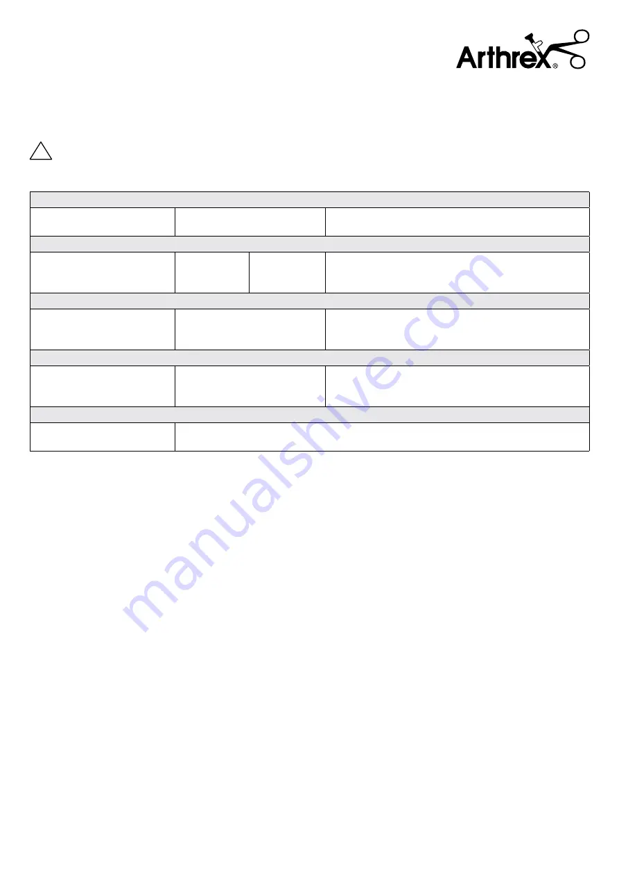 Arthrex ROTOFIX 32A Operating Instructions Download Page 1